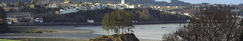 Vista panorámica de Castropol