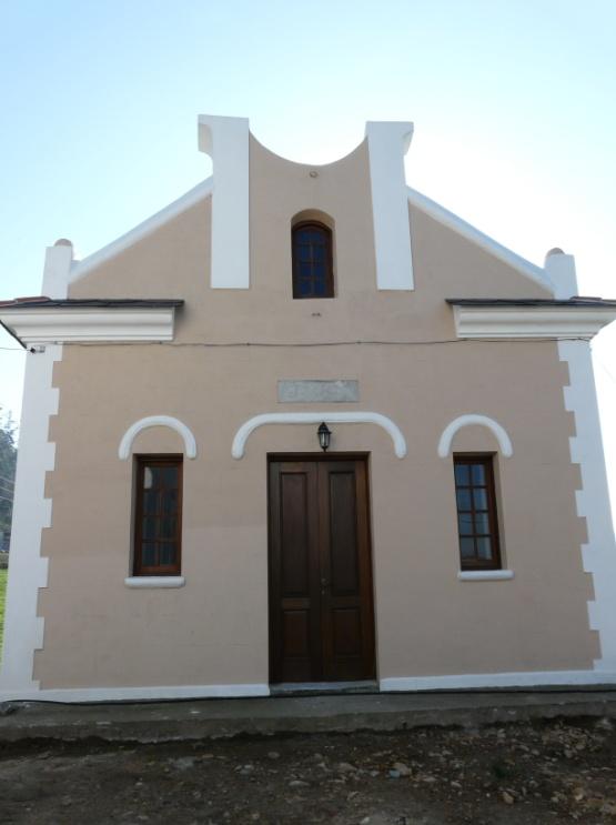 Fotografía de la Capilla de la Consolación de Vilavedelle vista de frente
