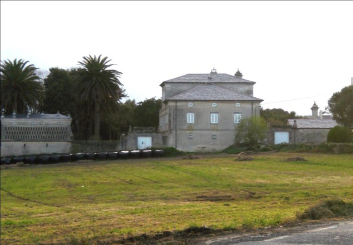 Fotografía del Palacio de Lois ó de los Duques de Tamales en Figueras