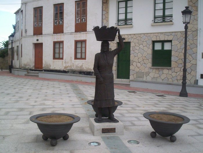 Fotografía de la Plaza de López Acevedo ¿ Monumento a la Pescantina en Figueras